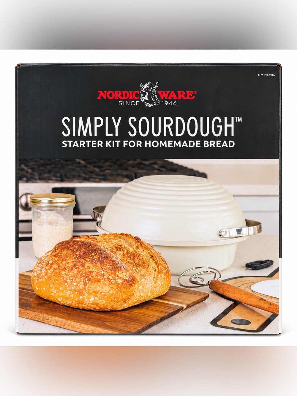 Nordic Ware Simply Sourdough Bread Baking Starter Kit